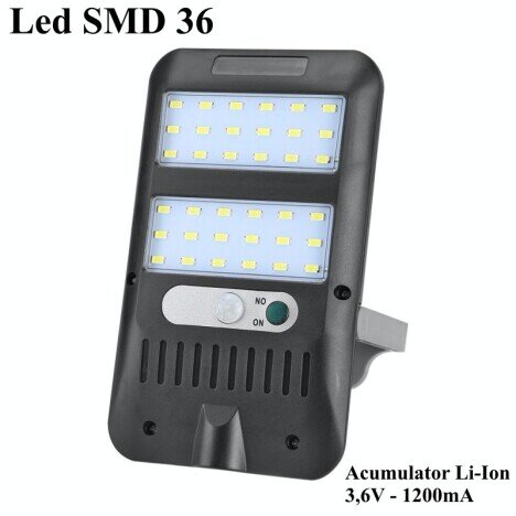 LAMPA SOLARA CU 36 LED SMD , JX-228